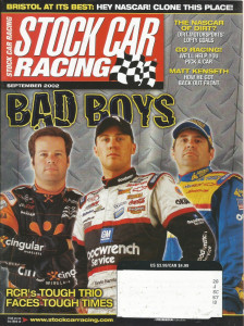 STOCK CAR RACING 2002 SEPT - CHILDRESS, KENSETH